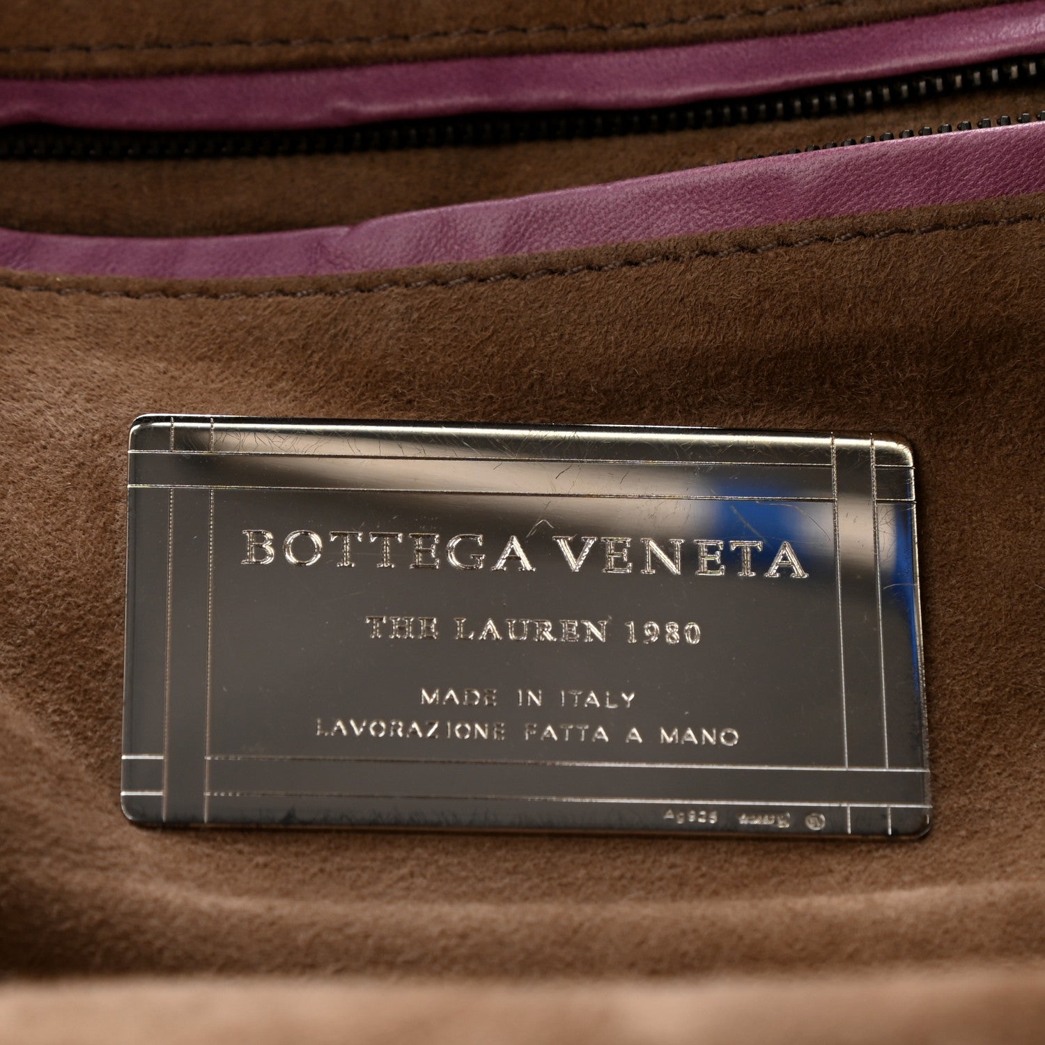 Bottega Veneta Nappa Intrecciato The Lauren 1980 Clutch Peony 8 of 14