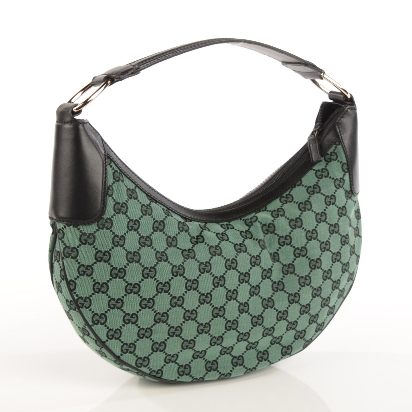Monogram Half Moon Hobo Green