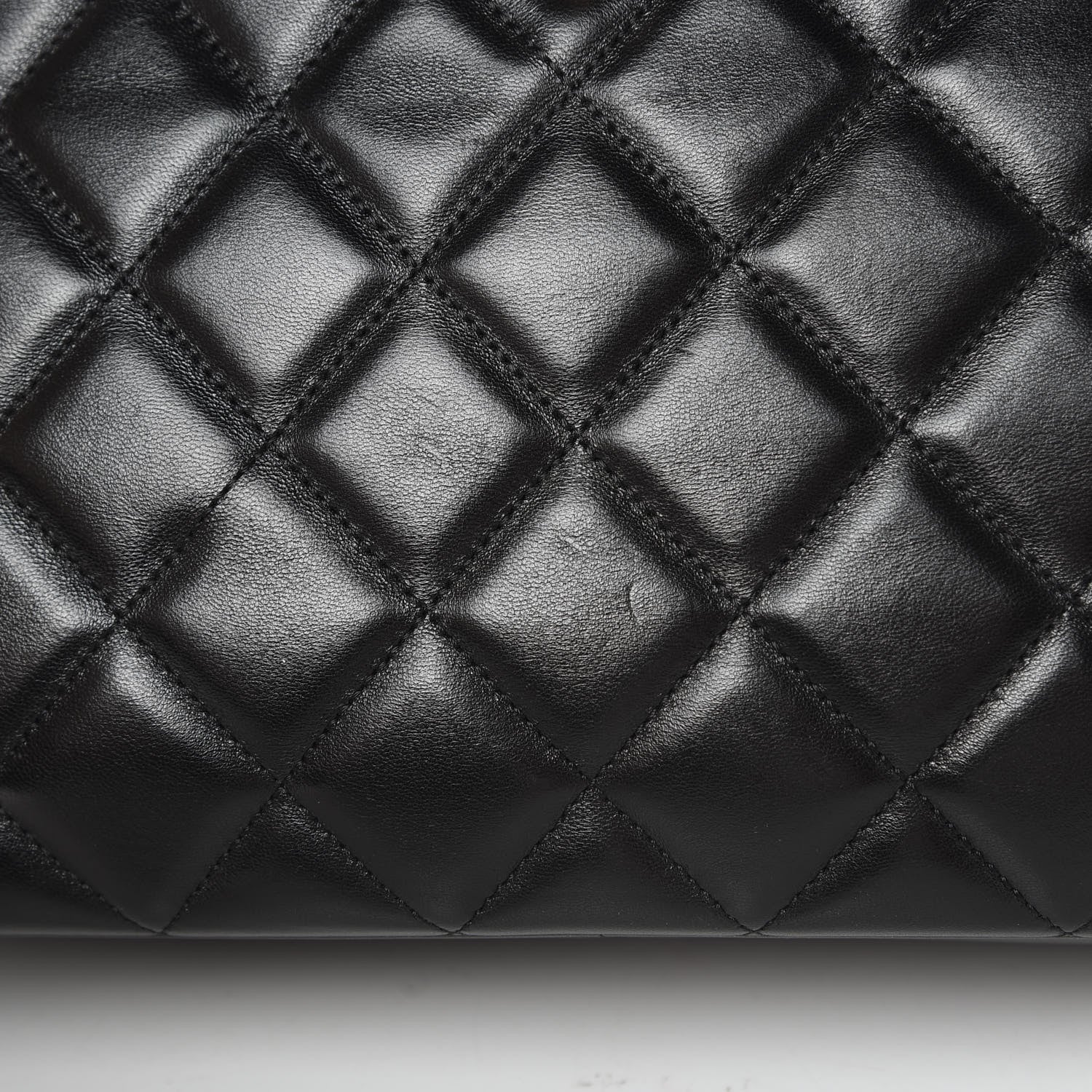 Chanel Lambskin Quilted Large Trendy CC Dual Handle Flap Bag Black 13 of 15