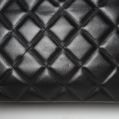 Chanel Lambskin Quilted Large Trendy CC Dual Handle Flap Bag Black 13 of 15