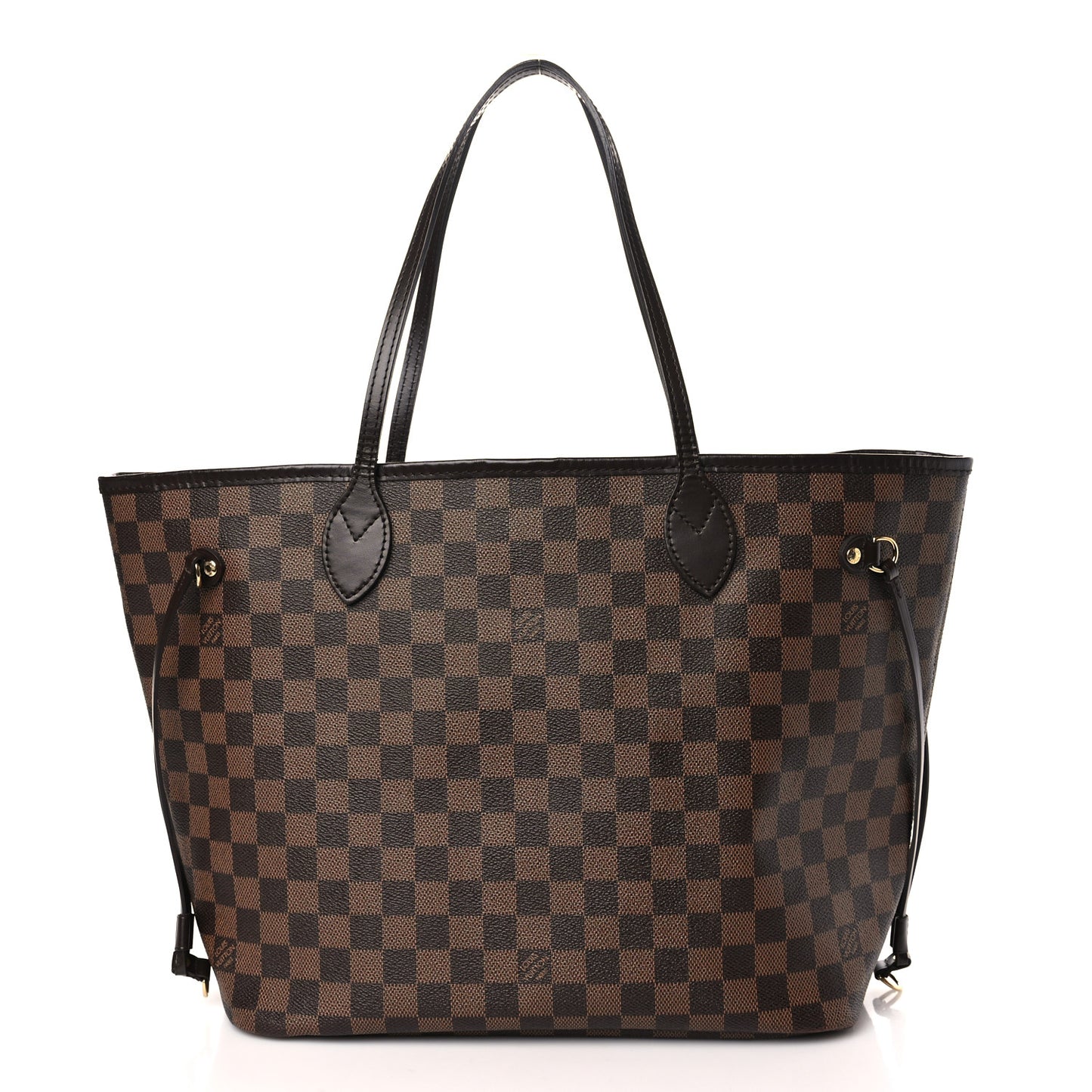 Damier Ebene Neo Neverfull MM Rose Ballerine
