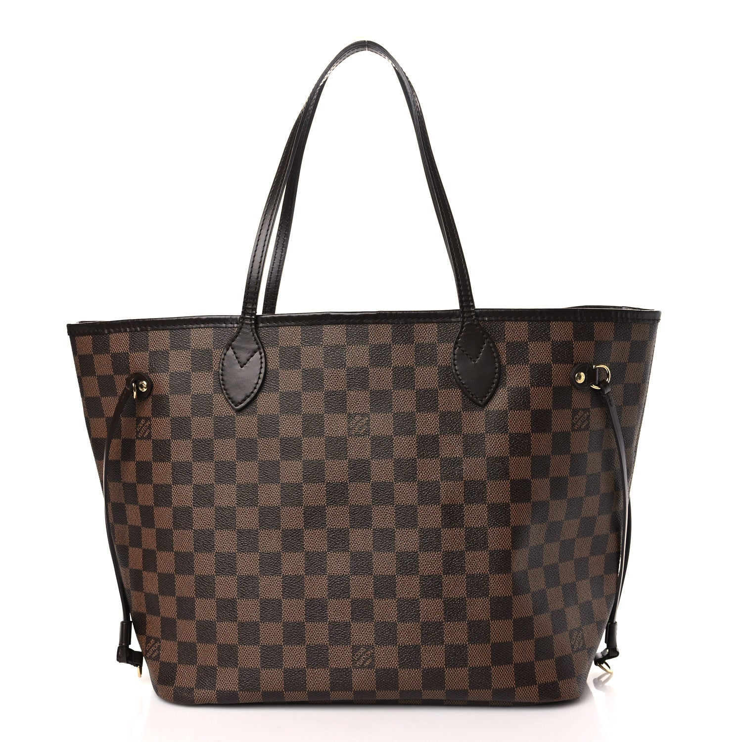 Louis Vuitton Damier Ebene Neo Neverfull MM Rose Ballerine 3 of 10