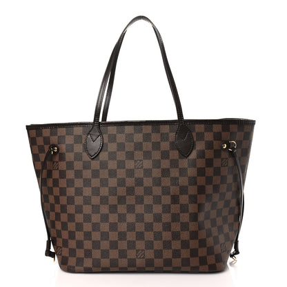 Louis Vuitton Damier Ebene Neo Neverfull MM Rose Ballerine 3 of 10