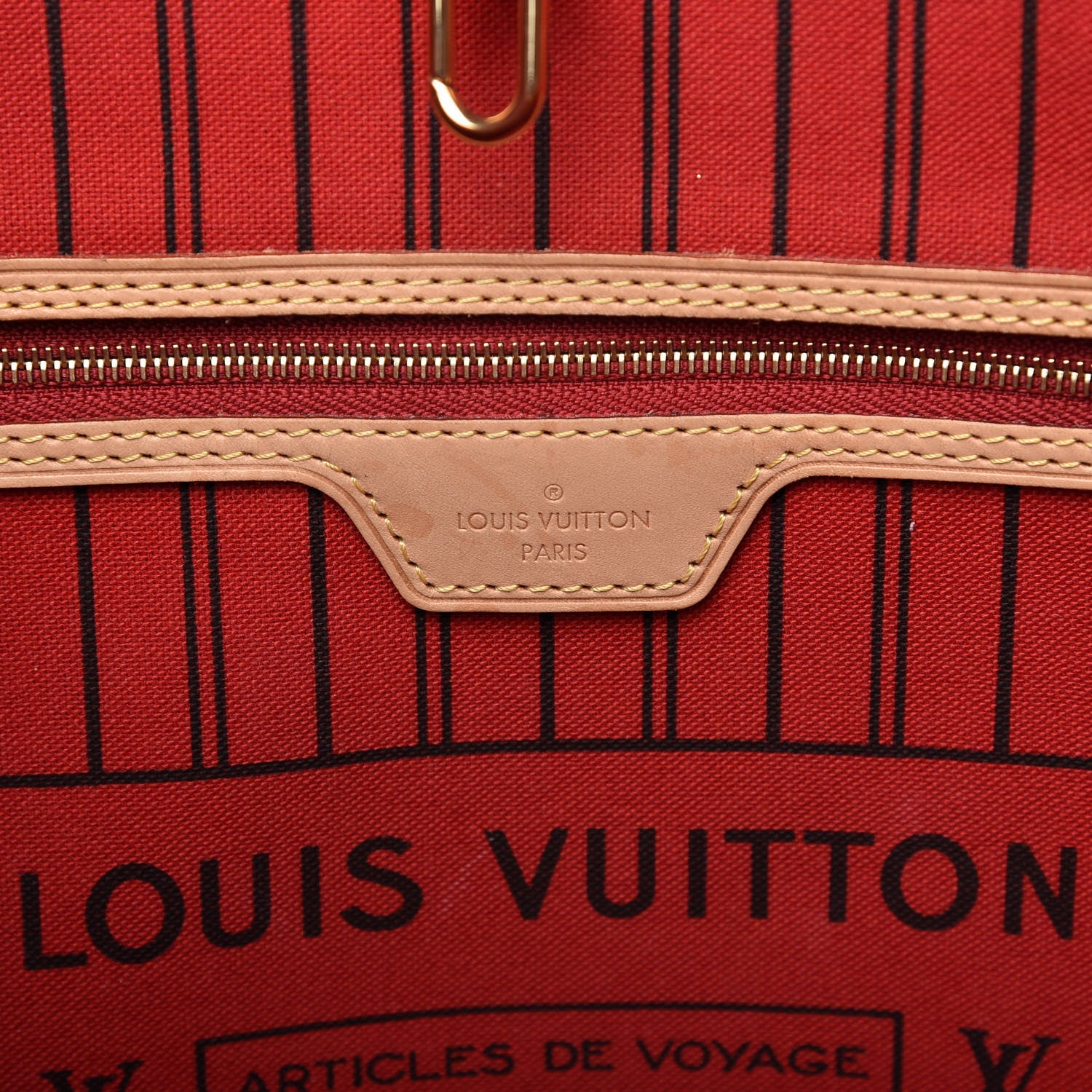 Louis Vuitton Monogram Neo Neverfull MM Cherry 8 of 10