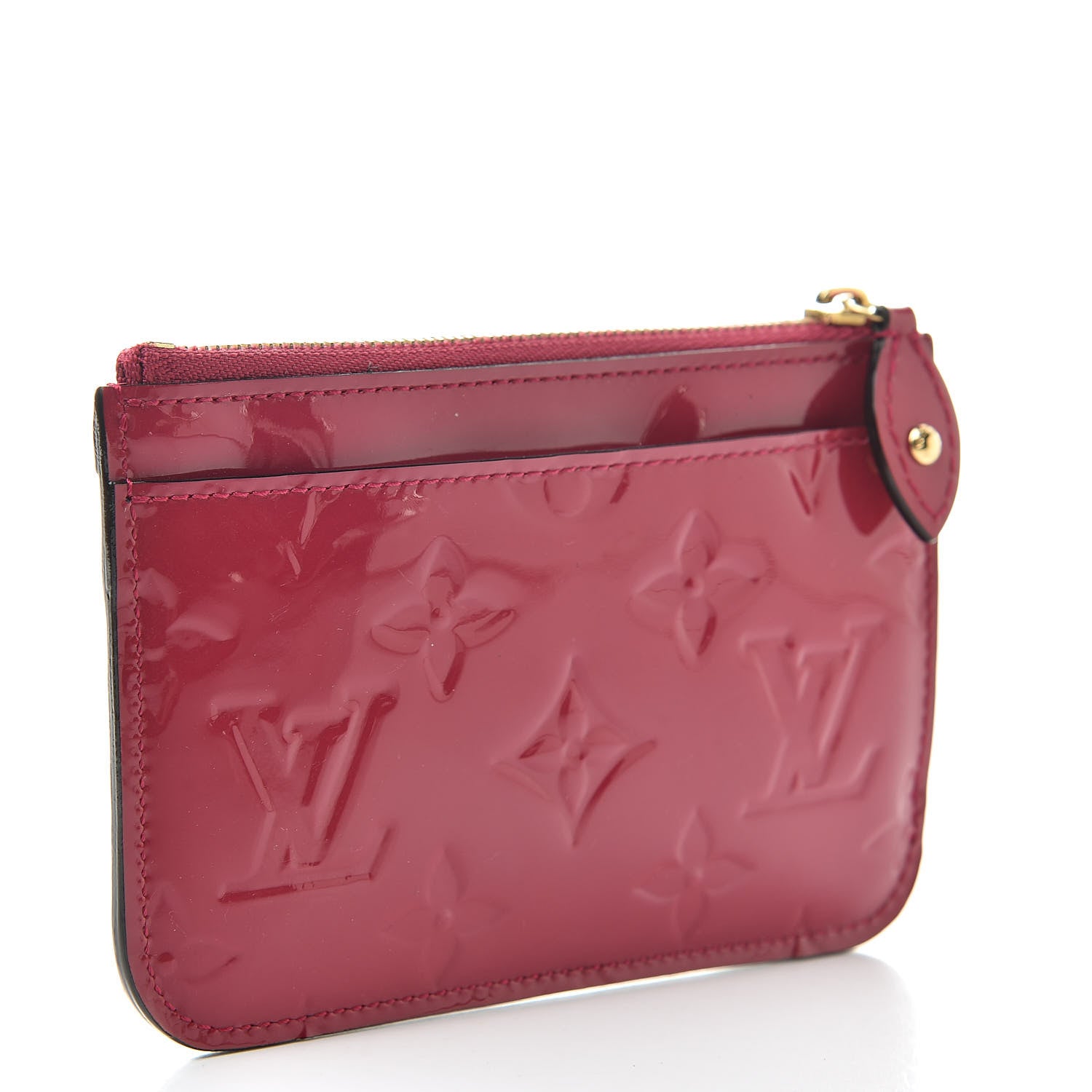 Louis Vuitton Vernis Key Pouch Rose Indien 3 of 9