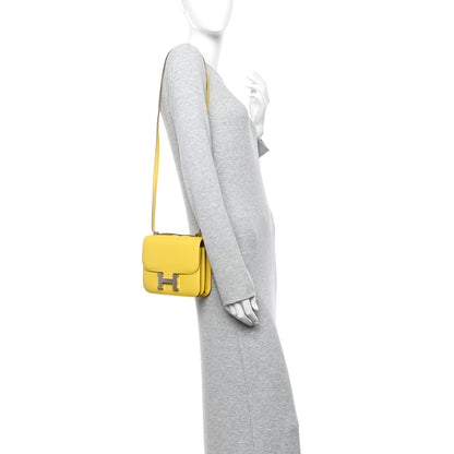 Hermes Epsom Constance 18 Jaune de Naples 2 of 12