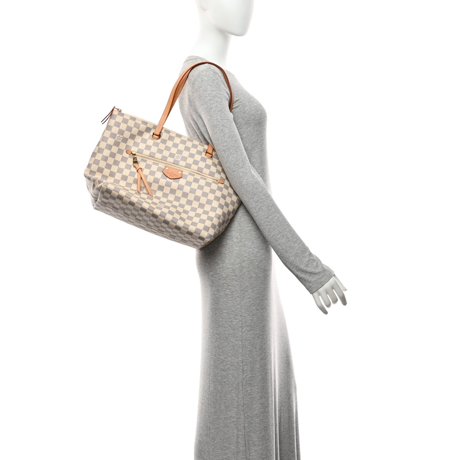 Louis Vuitton Damier Azur Iena MM 2 of 9