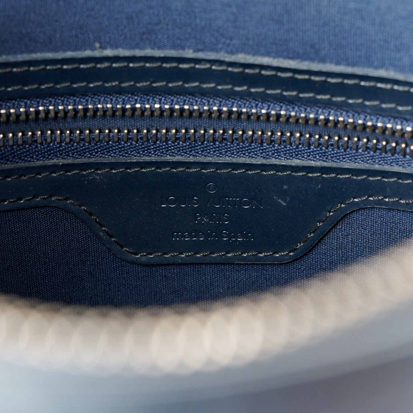 Mat Monogram Stockton Blue