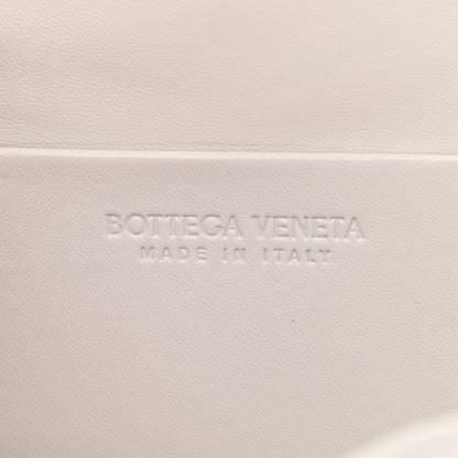 Bottega Veneta Lambskin Small Beak Triangle Flap Shoulder Bag Chalk 5 of 6