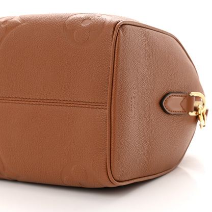 Louis Vuitton Empreinte Monogram Giant Speedy Bandouliere 25 Cognac 9 of 10