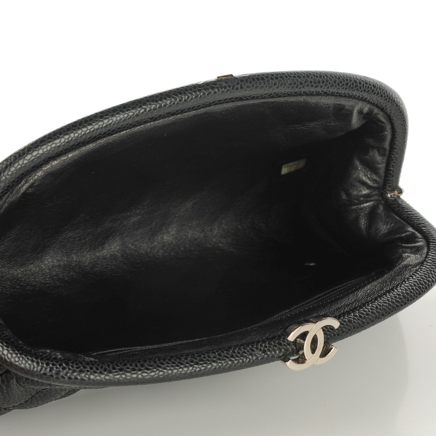 Chanel Caviar Quilted Timeless Clutch Black 5 of 7