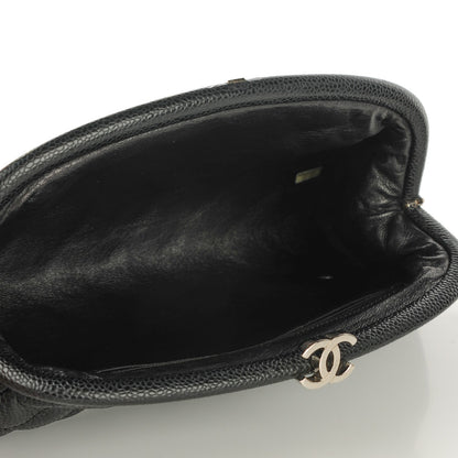 Chanel Caviar Quilted Timeless Clutch Black 5 of 7