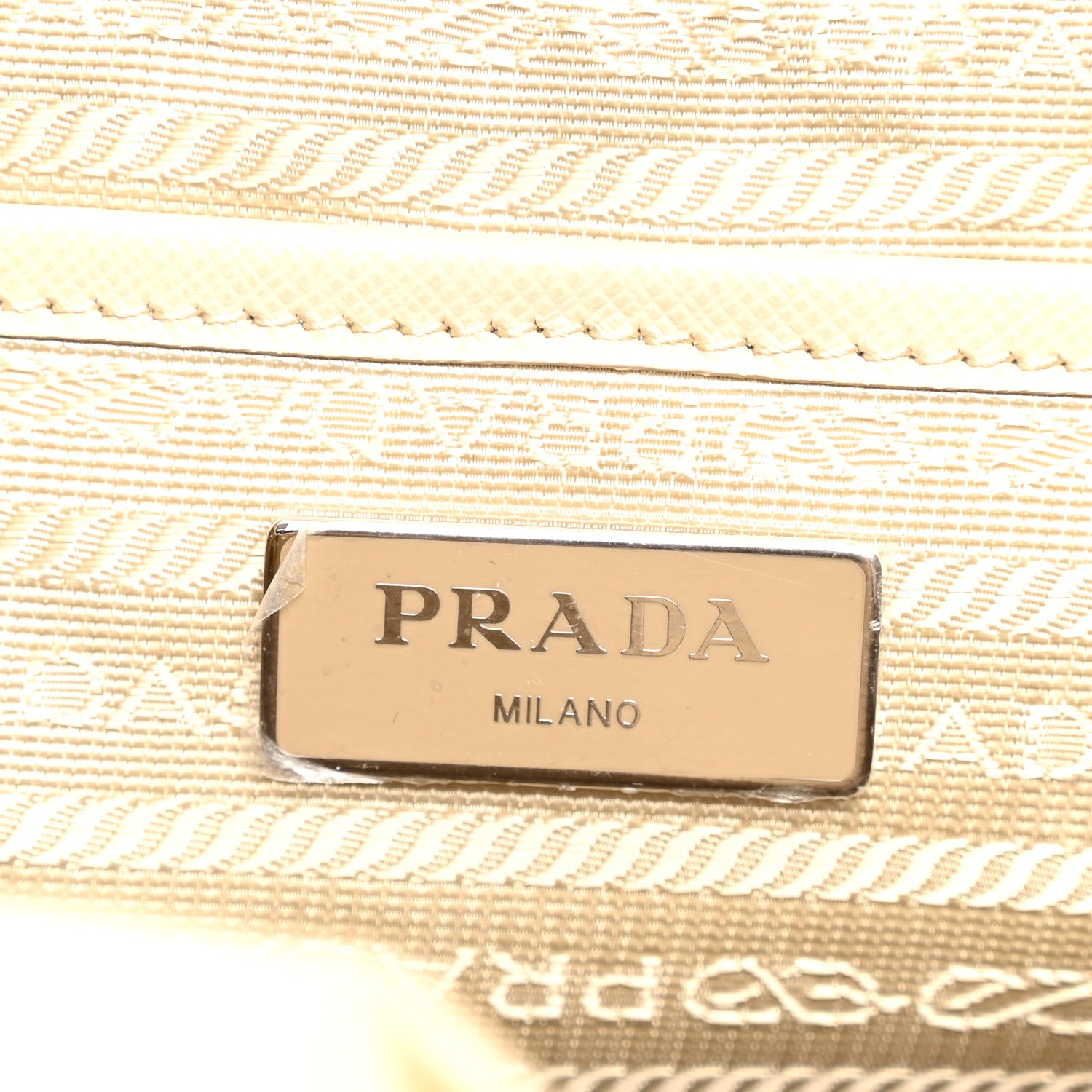 Prada Nylon Saffiano Medium Backpack Deserto 7 of 11