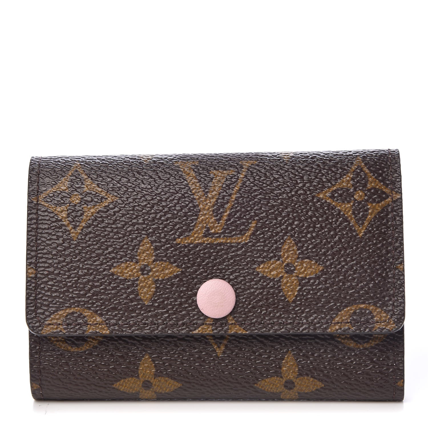 Louis Vuitton Monogram Multicles 6 Key Holder Rose Ballerine 1 of 10
