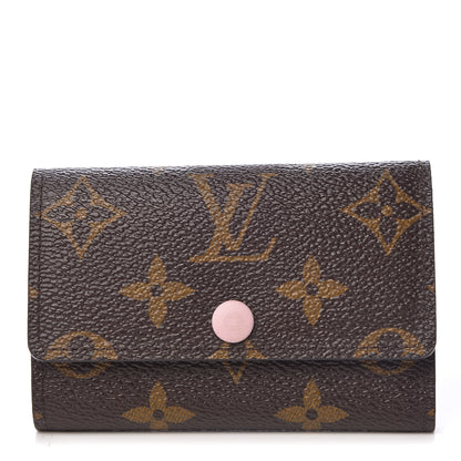 Louis Vuitton Monogram Multicles 6 Key Holder Rose Ballerine 1 of 10