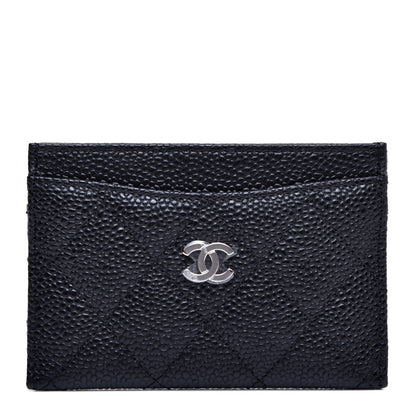 Chanel Caviar Quilted Card Holder Black 1 of 9