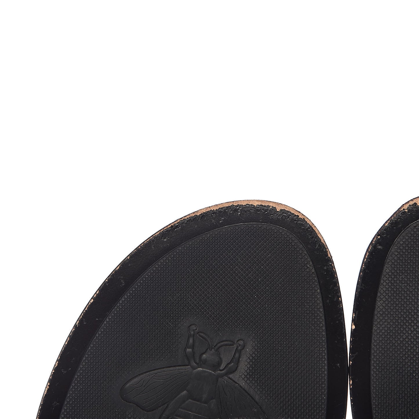 Calfskin GG Marmont Thong Sandals 41 Black