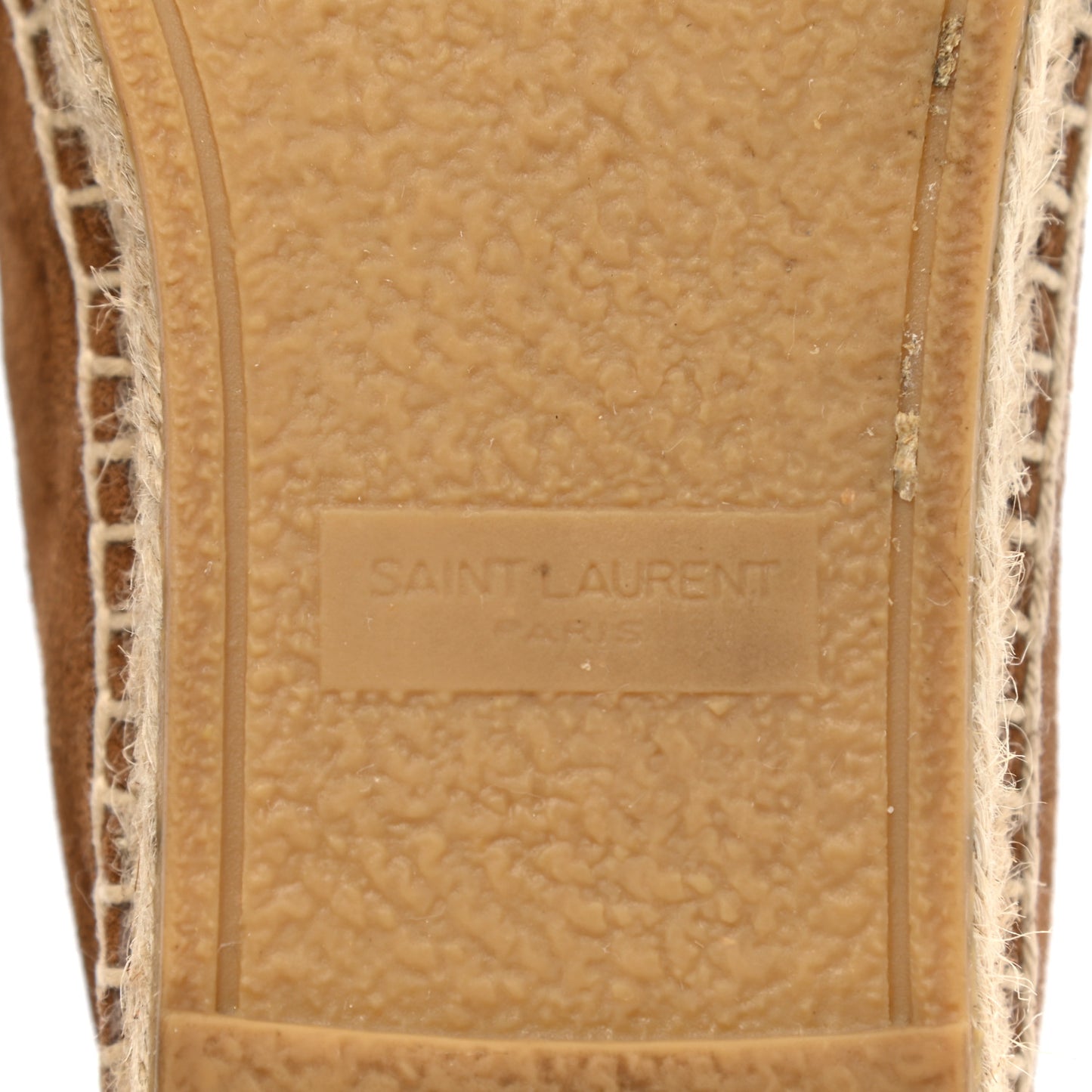 Suede Monogram Espadrilles 36.5 Brown