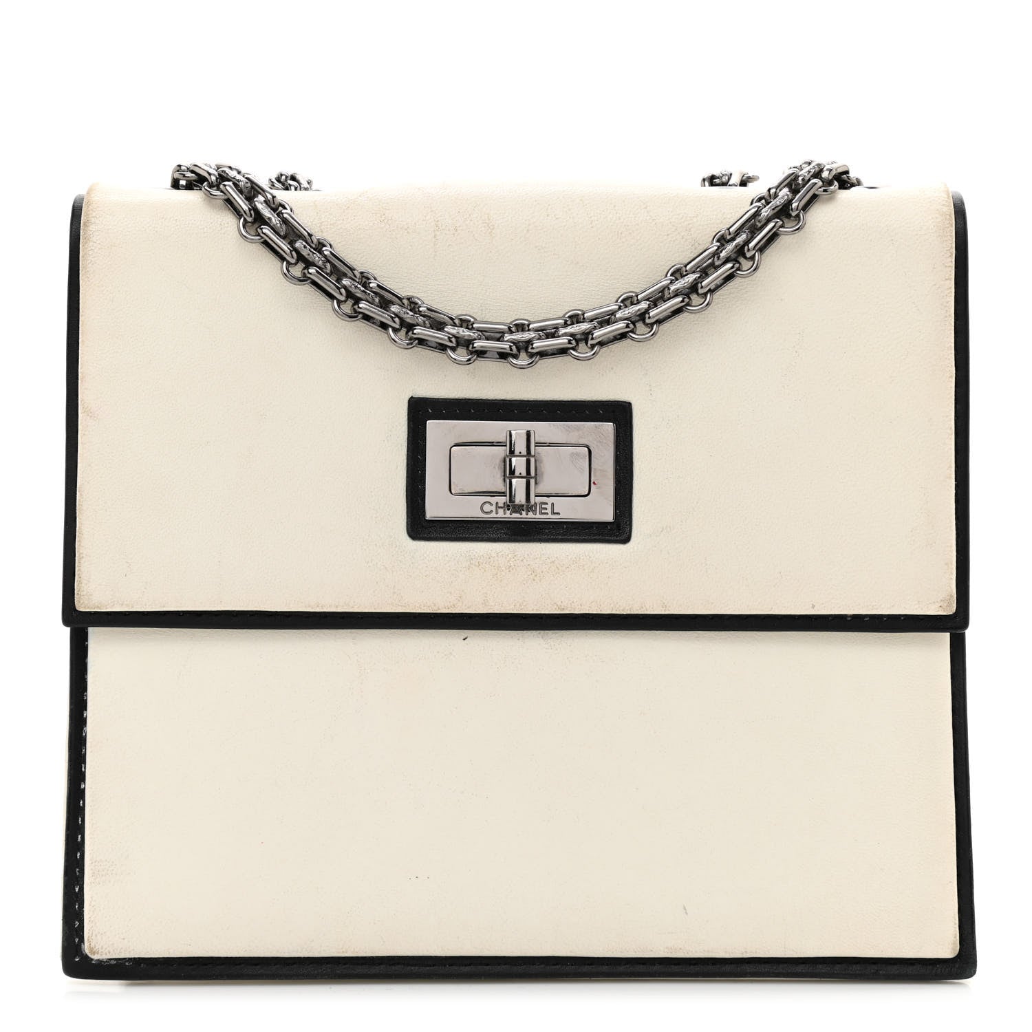 Chanel Lambskin Mademoiselle Flap White 1 of 13
