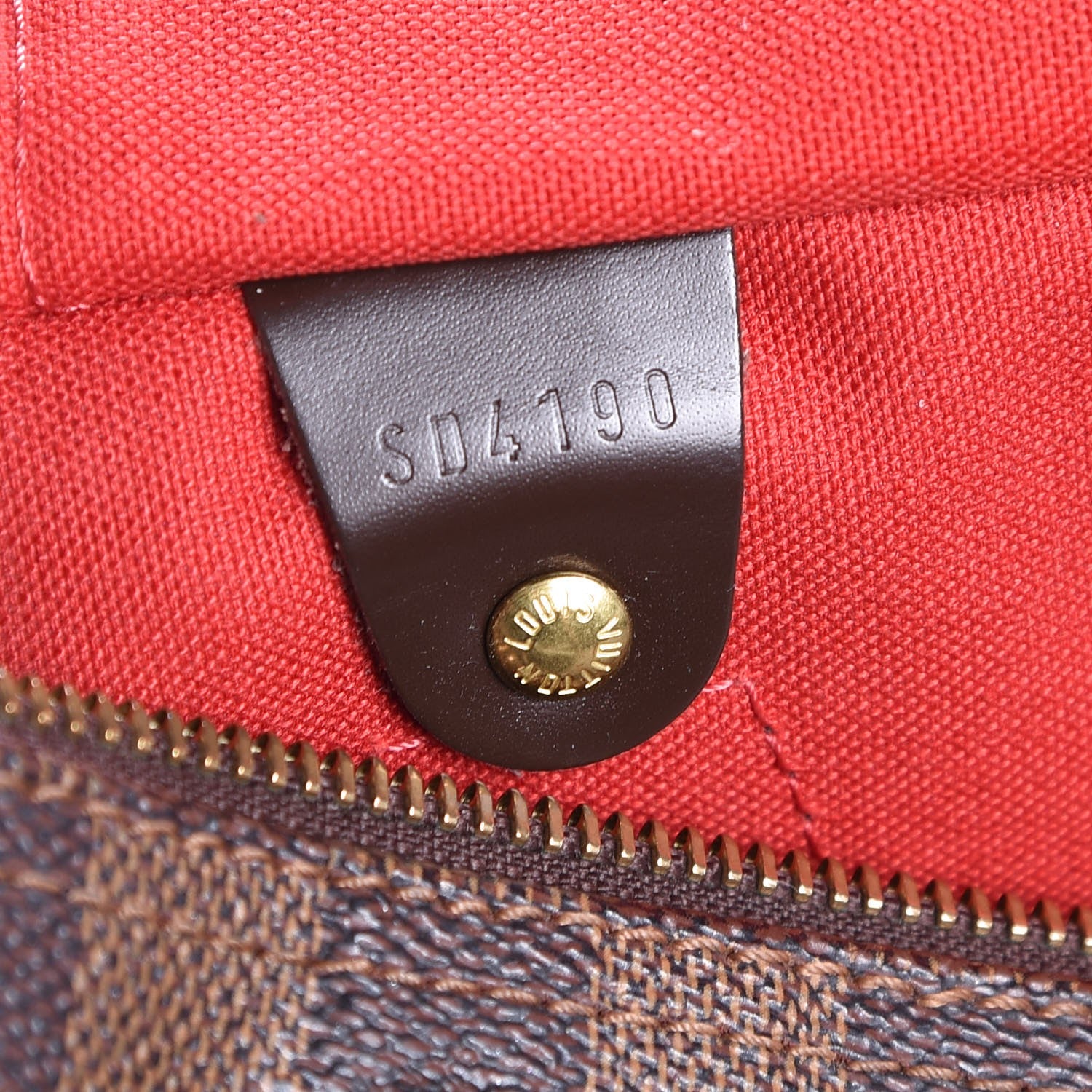 Louis Vuitton Damier Ebene Speedy 30 6 of 8