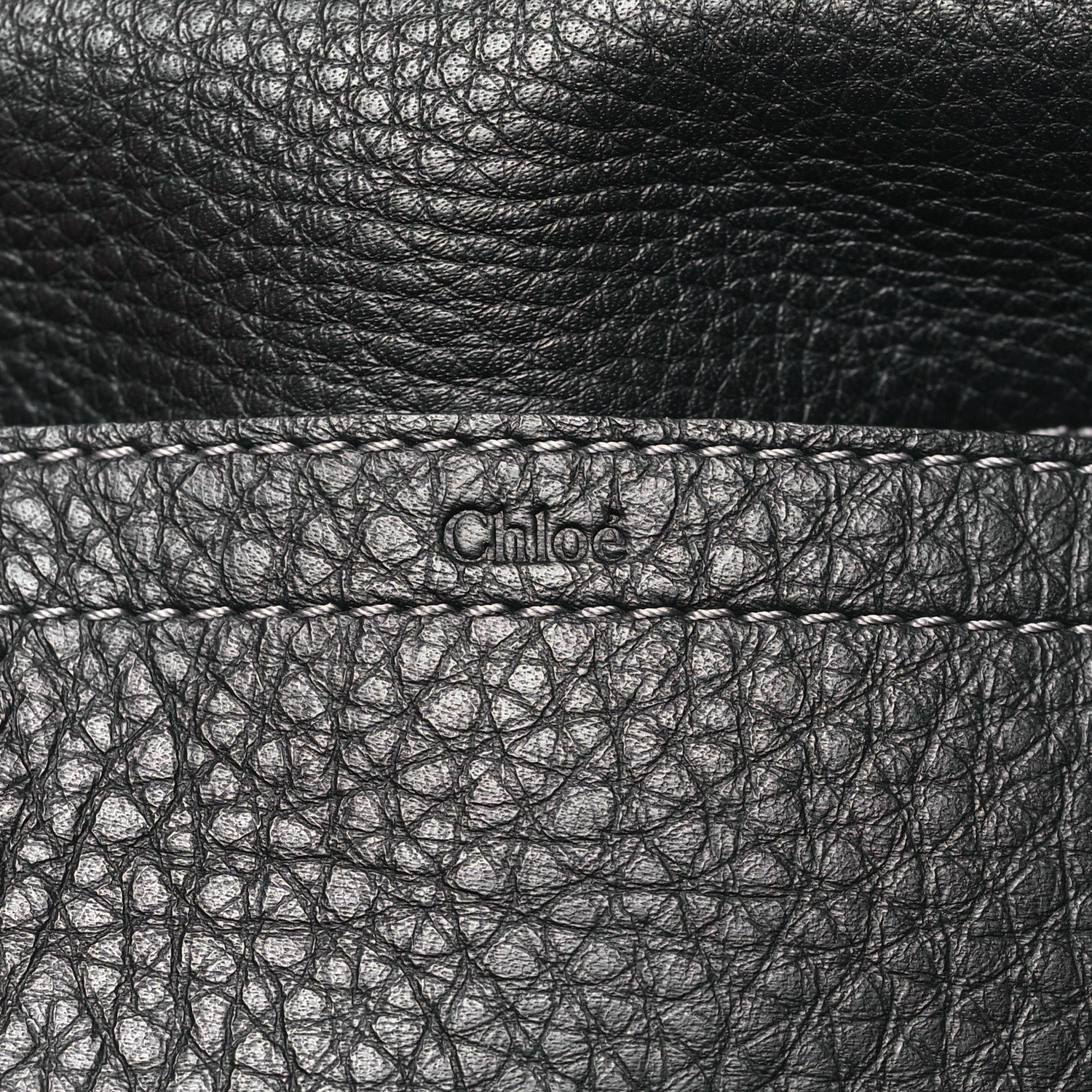 Chloe Calfskin Medium Marcie Round Crossbody Bag Black 6 of 10