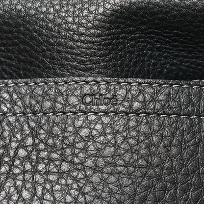 Chloe Calfskin Medium Marcie Round Crossbody Bag Black 6 of 10