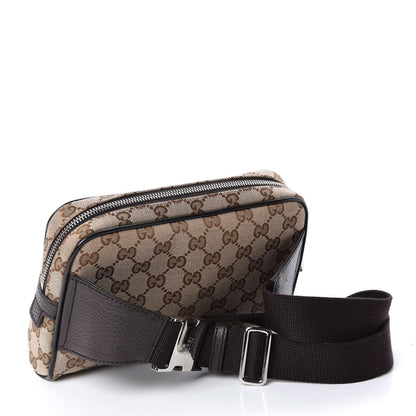 Gucci Monogram Belt Bag Dark Brown 2 of 9