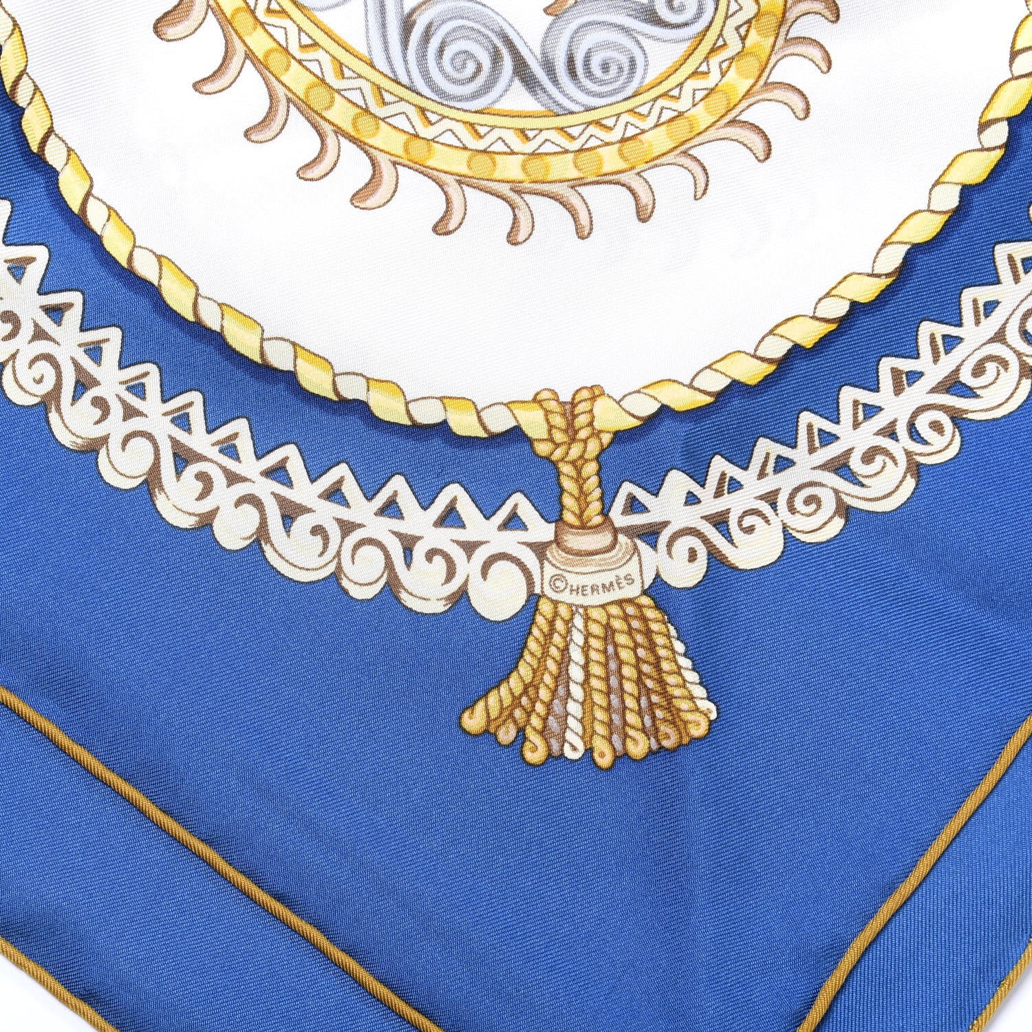 Hermes Silk Paperoles Scarf 90 4 of 4