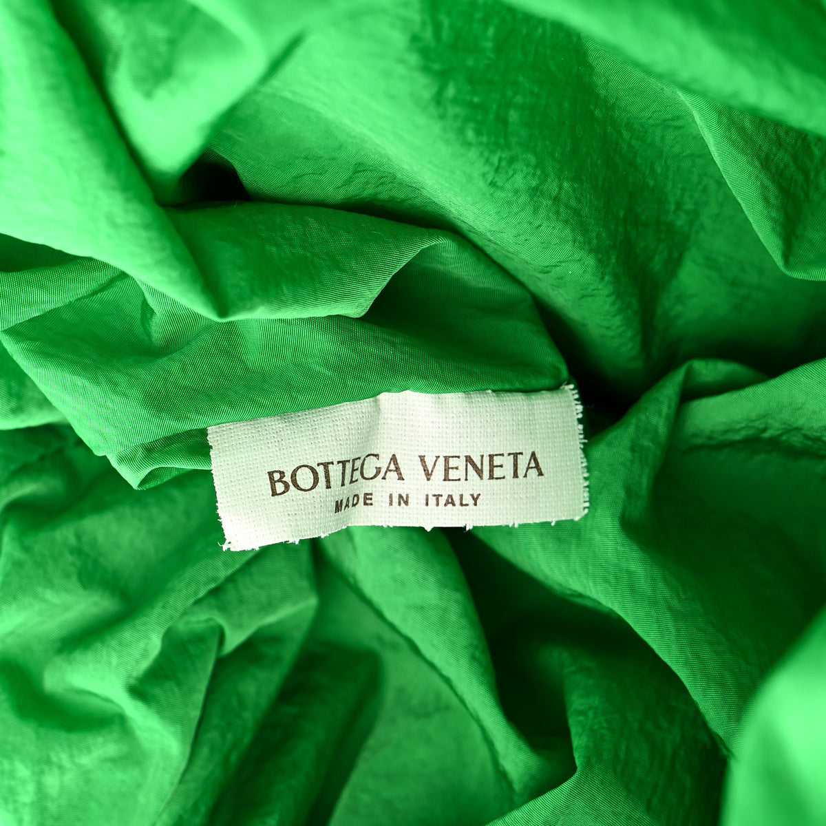 Bottega Veneta Green Fabric Bottega Veneta Green Intrecciato Print Fabric Mini BV Jodie  main image 3