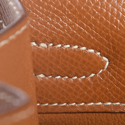 Hermes Courchevel Mini Kelly Sellier 20 Gold 21 of 31