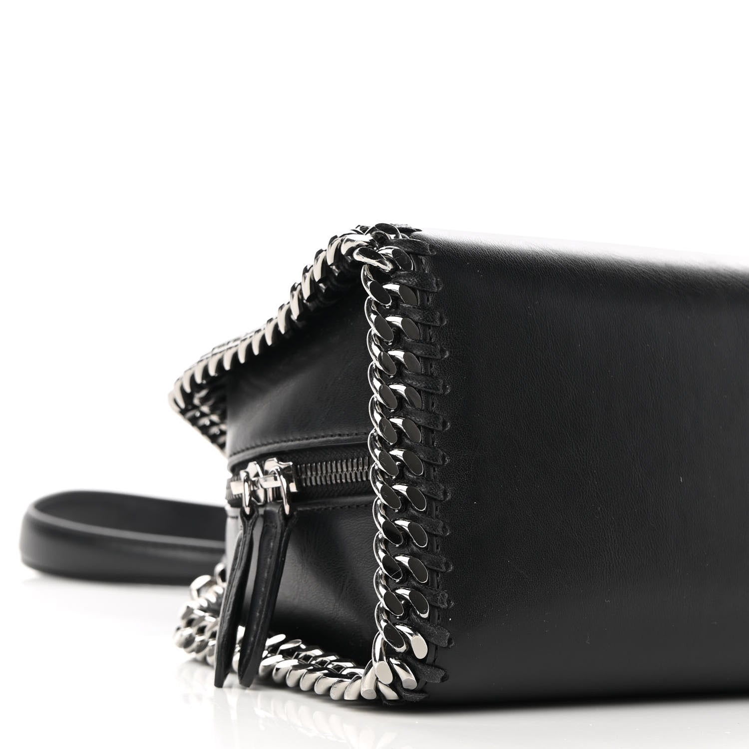 Stella McCartney Eco Alter Nappa Mini Falabella Box Top Handle Bag Black 8 of 8