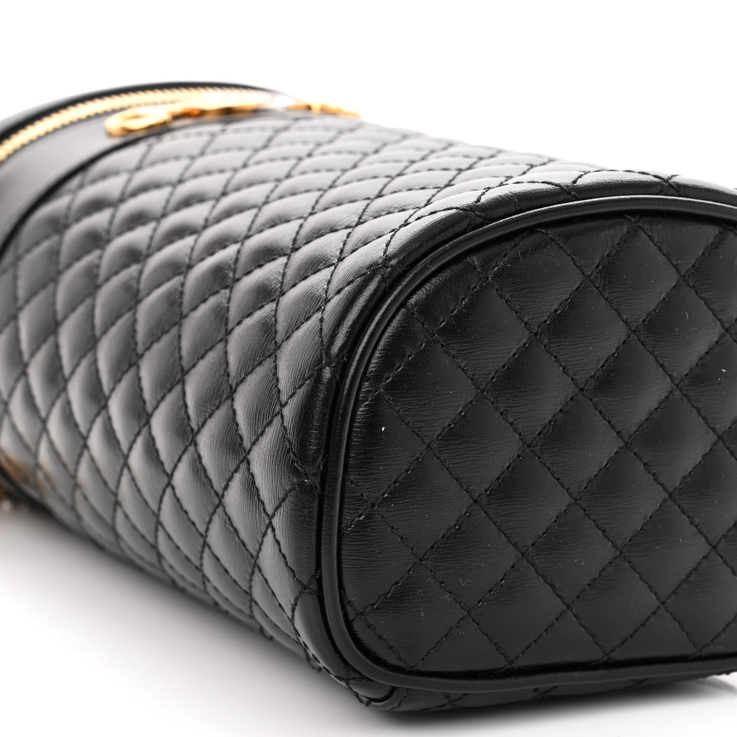 Gucci Calfskin Trapuntata Zumi Belt Bag Black 7 of 9