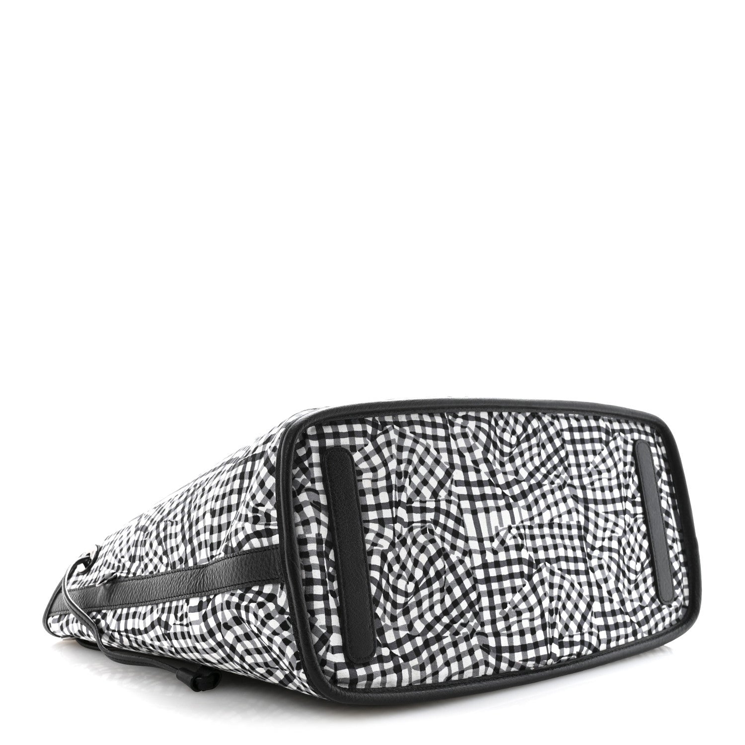 MCM Visetos Medium Liz Reversible Shopper Tote Black 7 of 16