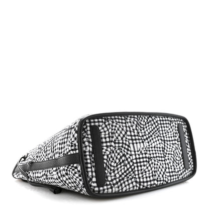 MCM Visetos Medium Liz Reversible Shopper Tote Black 7 of 16