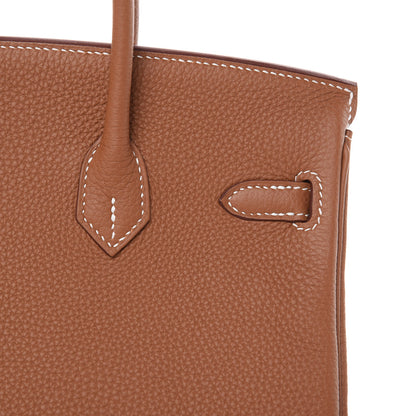 Hermes Togo Birkin 25 Gold 22 of 31