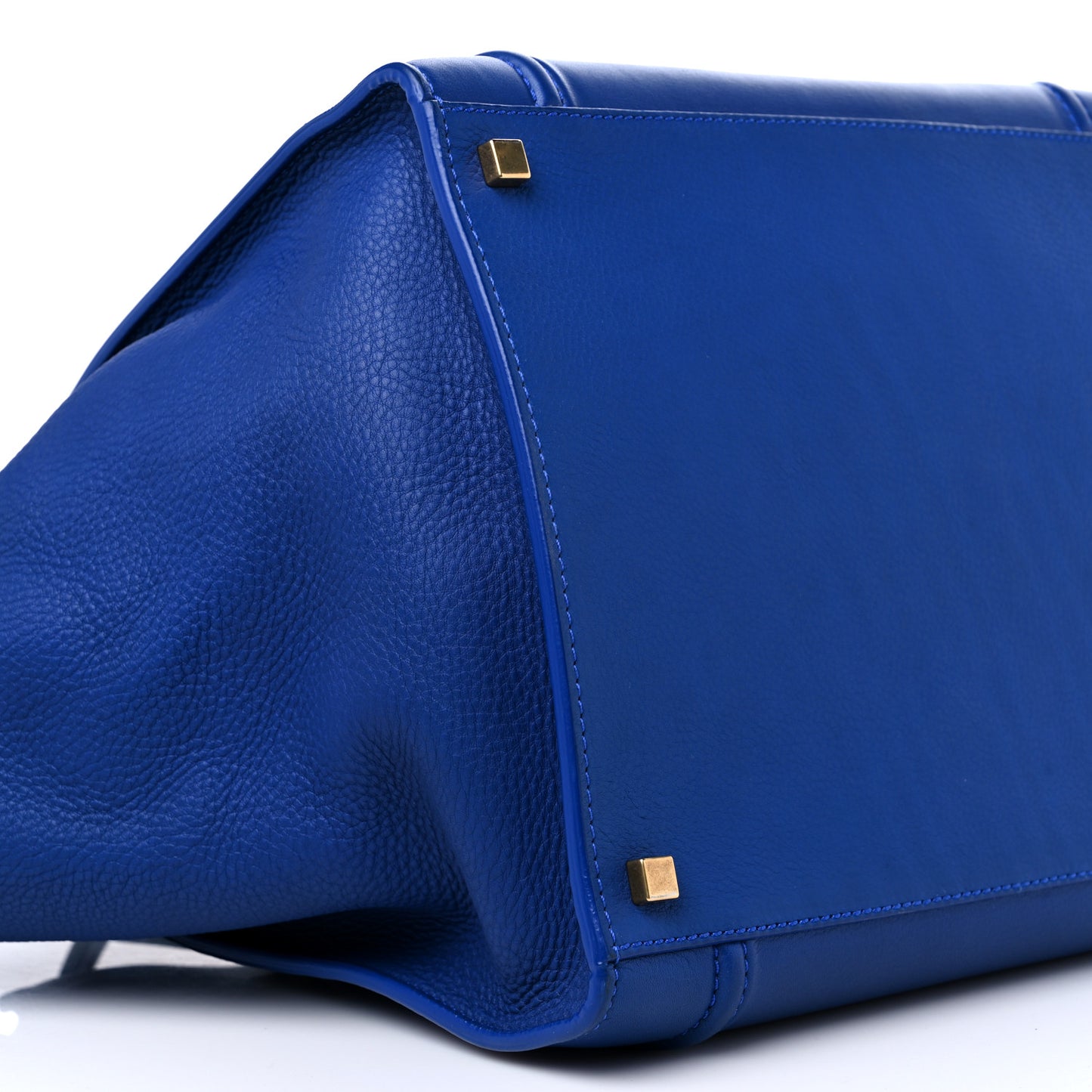 Supple Calfskin Medium Phantom Luggage Indigo