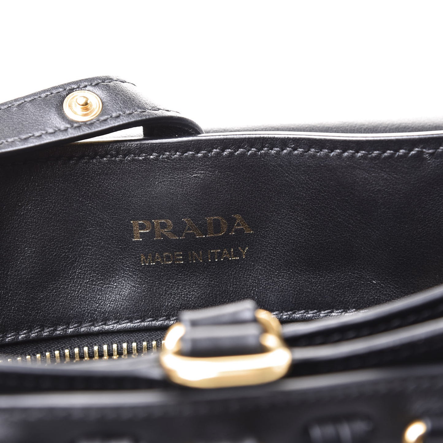 Saffiano Cuir Calf Corsaire Bag Black