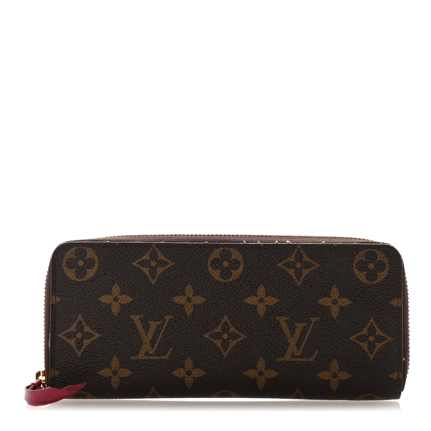 Louis Vuitton Monogram Clemence Wallet Fuchsia 1 of 8
