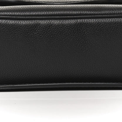 Versace Calfskin Medusa Crossbody Bag Black 6 of 12