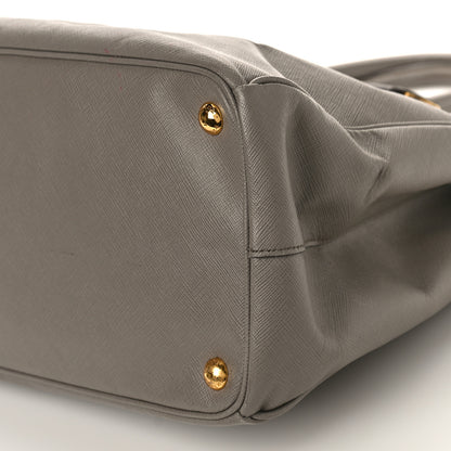 Prada Saffiano Large Galleria Double Zip Tote Argilla 8 of 8