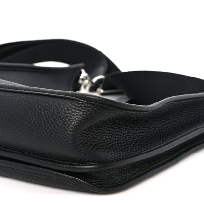 Hermes Taurillon Clemence Evelyne III PM Black 11 of 11