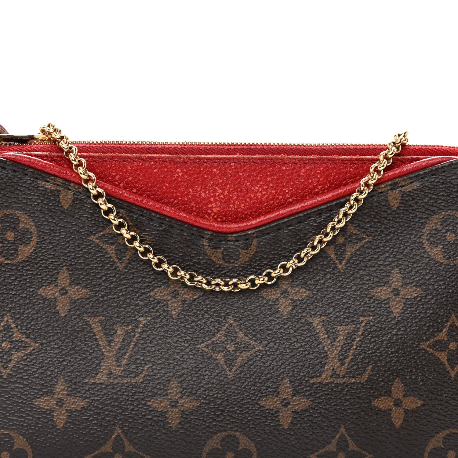 Louis Vuitton Monogram Pallas Clutch Cherry 10 of 11