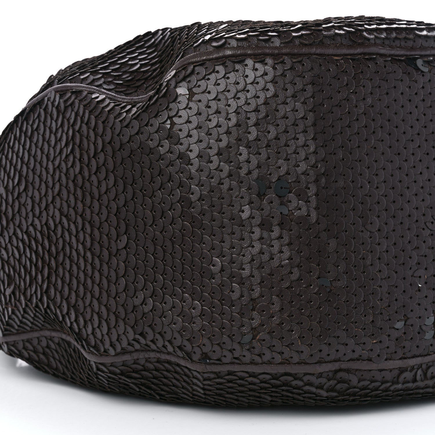 Bottega Veneta Nappa Velours Intrecciato Fuzzy Medium Veneta Hobo Ebano 8 of 11