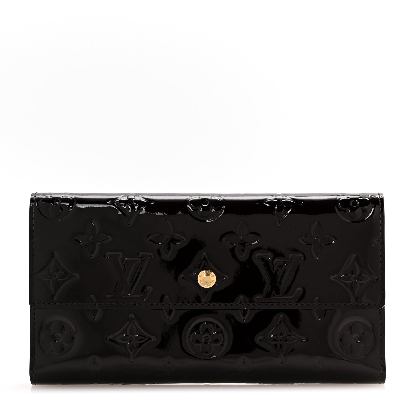 Vernis Porte Tresor International Wallet Amarante