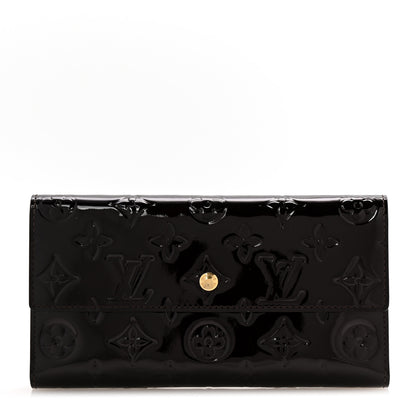 Louis Vuitton Vernis Porte Tresor International Wallet Amarante 1 of 9