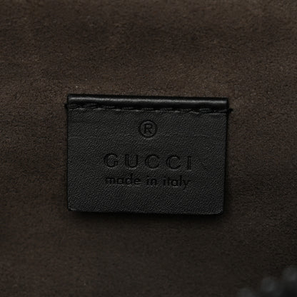 Gucci GG Supreme Monogram Belt Bag Black 6 of 10