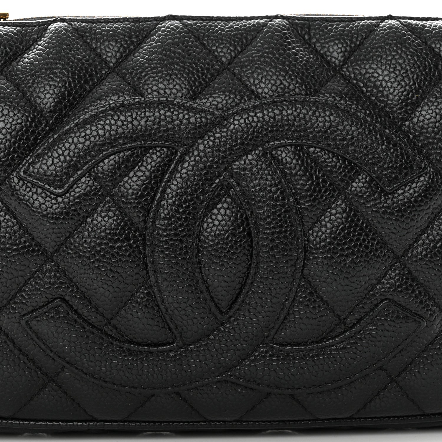 Chanel Caviar Quilted Timeless CC Shoulder Bag Black 8 of 10