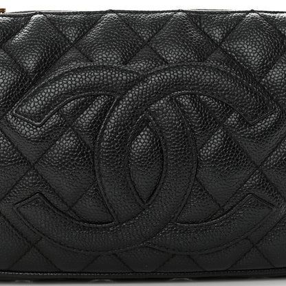 Chanel Caviar Quilted Timeless CC Shoulder Bag Black 8 of 10
