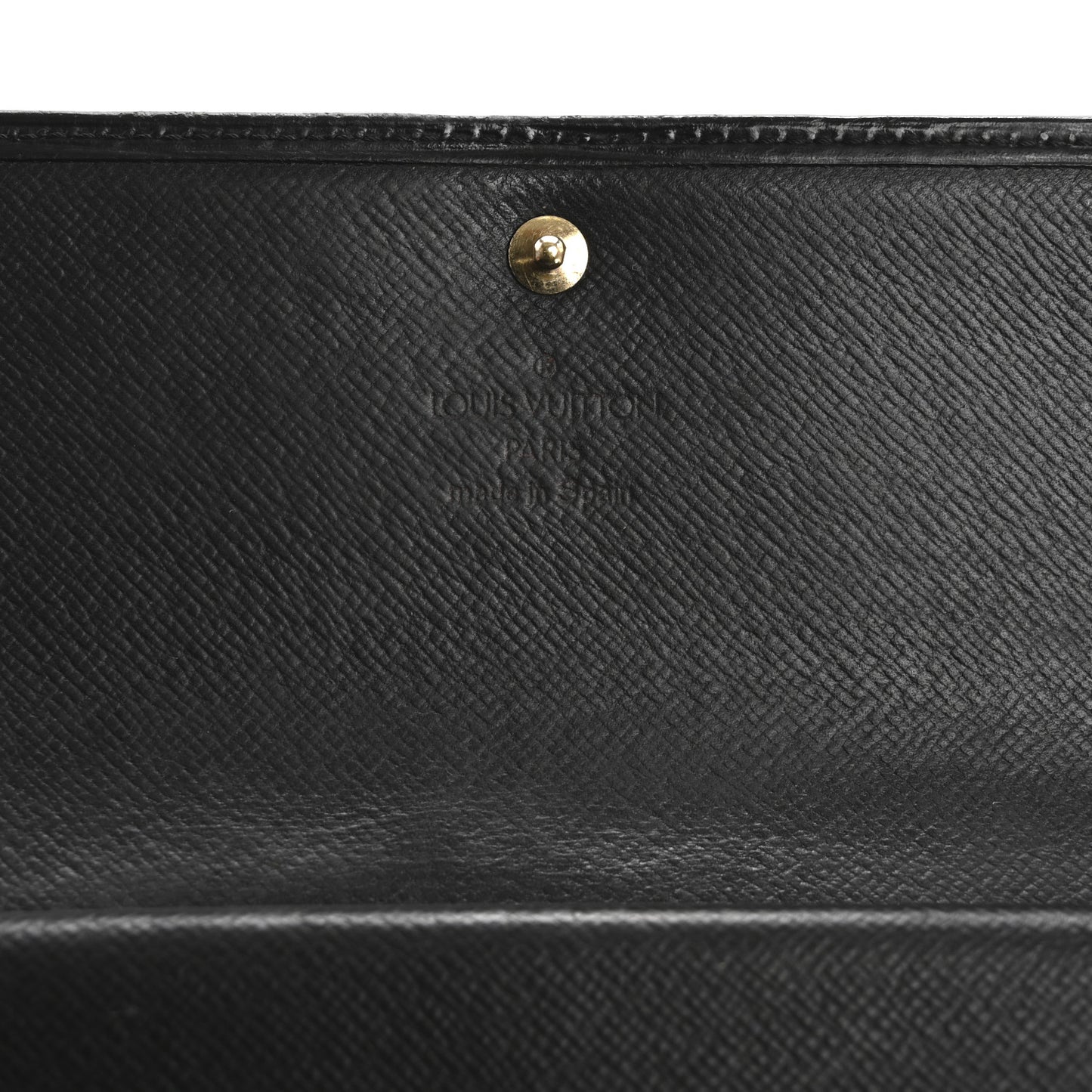 Epi Porte Tresor International Wallet Black