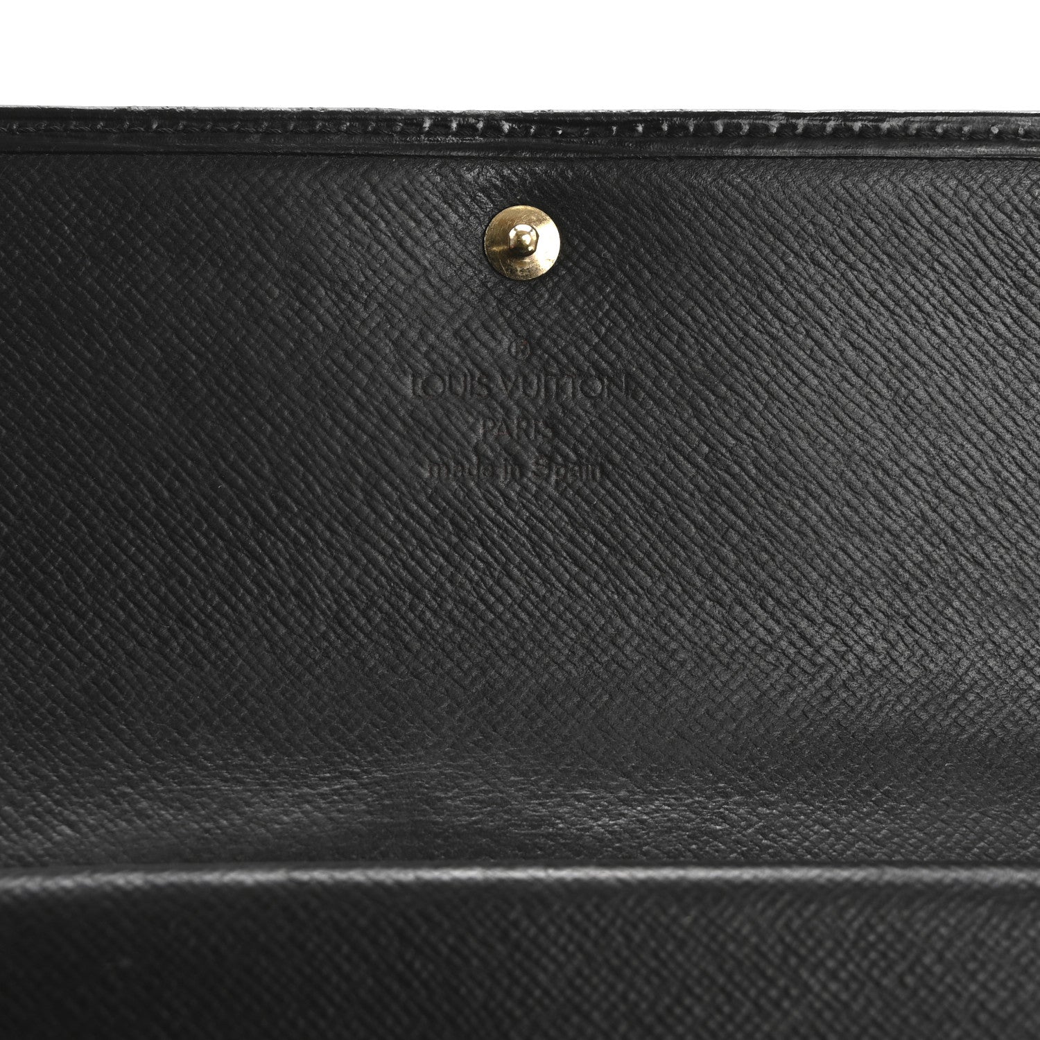 Louis Vuitton Epi Porte Tresor International Wallet Black 6 of 12
